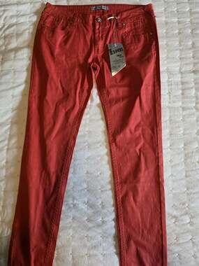 Exocet Fashion Jeans Style 1088 Rust Skinny Jeans